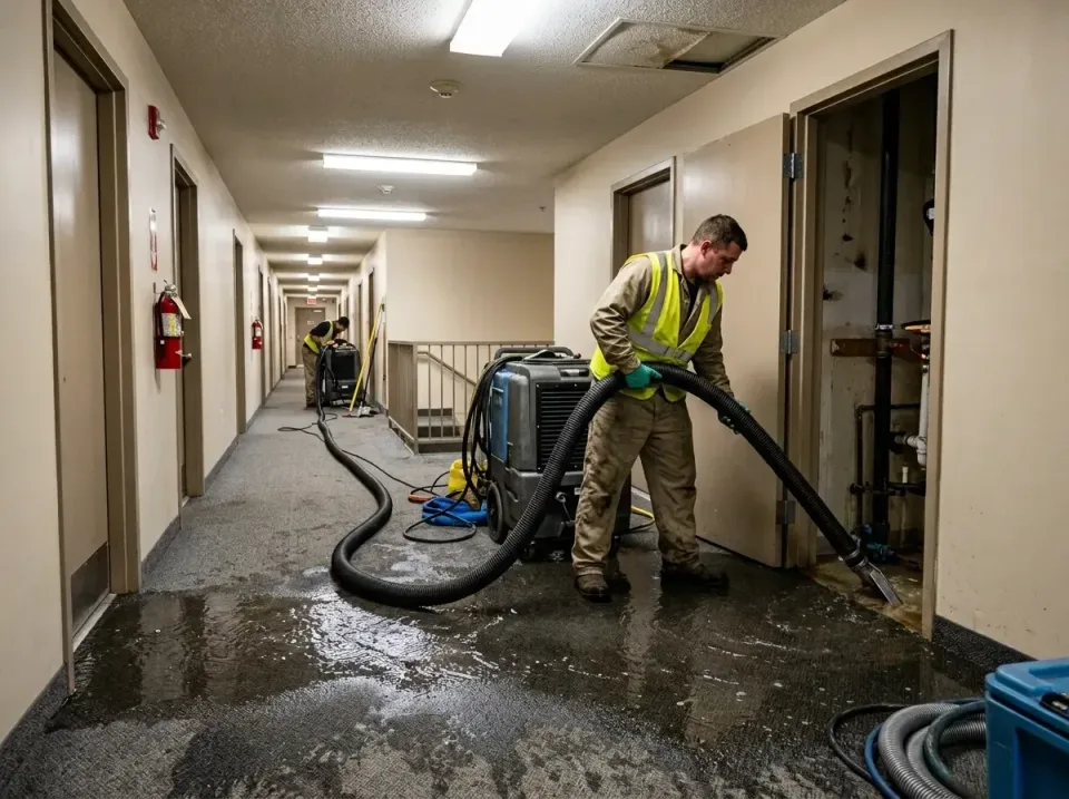 multi-unit-apartment-hallway-f-005 — frequently asked questions, Emergency Burst Pipe Water Extraction & Removal in Lawton,…